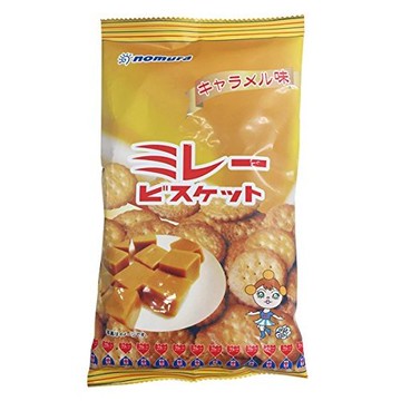 Nomura Millet biscuits caramel taste 110g
