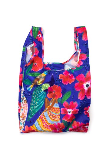 【Simple zone】英國Kind Bag-環保收納購物袋-中-ROEQIYA FRIS聯名