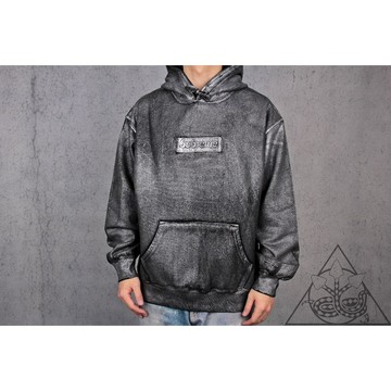 【HYDRA】Supreme MM6 Foil Box Logo Hoodie 聯名 上蠟 帽踢 帽T【SUP648】