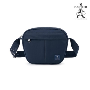 PORTER INTERNATIONAL - 自由輕盈ESCAPE斜背包(S) - 深藍
