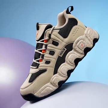 正品喬丹格蘭秋冬男鞋2025透氣網面大碼48休閑鞋防滑運動老爹鞋A6