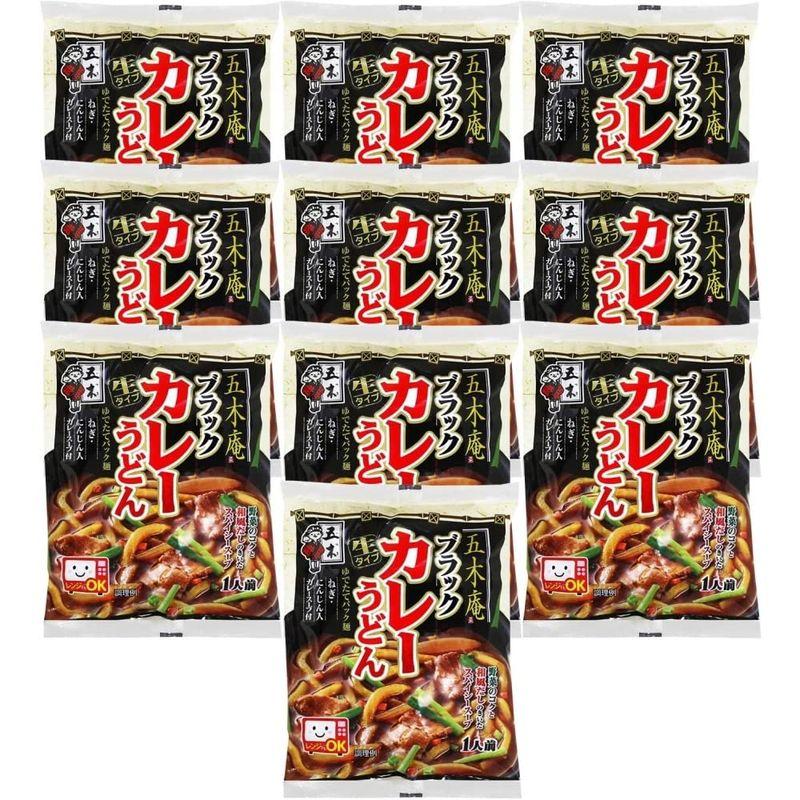 五木食品 五木庵ブラックカレーうどん 226g×20個