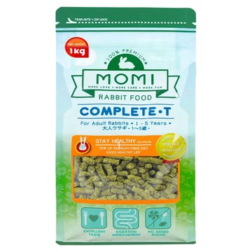 momi 摩米 營養全成兔飼料  1kg  1袋