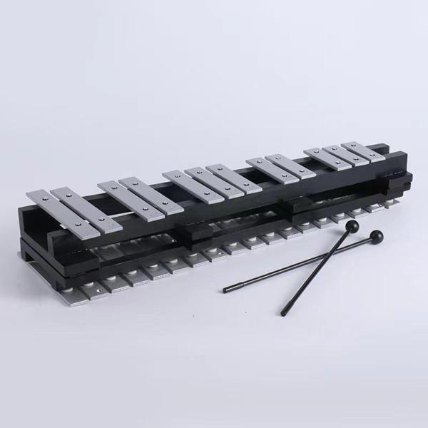 プロフェッショナル 32 ノート 折りたたみ式 Glockenspiel 木琴 ギフト用の つのマレットが含まれています