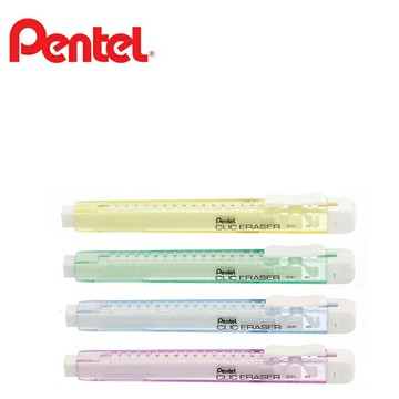 飛龍 Pentel ZE81 晶透自動橡皮擦 (橡皮筆)【APP滿額下單4%點數(單一帳號最高1000點)】7/31止