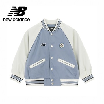 【New Balance】 NB 童裝長袖外套_中性_淺藍色_7AF3201WDBL