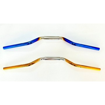 "BUY"-45鋼機車變徑車手把,車把,裸把,燒鈦,通用,高質量,FORCE,DRG,KRV,台灣當日工作日發貨,非大陸