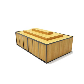 ??快速出貨 可開發票 超市散稱零食貨架展示架中島柜干貨散貨架糖果餅干散裝食品展示柜