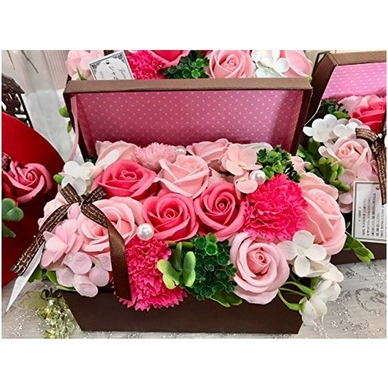 フレグランス シャボンフラワー ソープフラワー 紙石鹸 薔薇 造花 枯れない 花 溢れる フラワーボックス プレ 通販 Lineポイント最大0 5 Get Lineショッピング