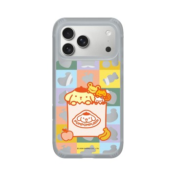 iPhone 17 Pro Max AirX 流變灰 - 三麗鷗-布丁狗30週年 PomPomPurin (30th Anniversary) - 裝進購物袋