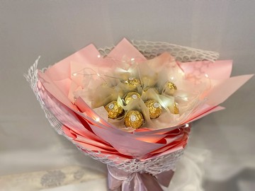 金沙巧克力花束 金沙巧克力 情人節  生日  提袋 2米