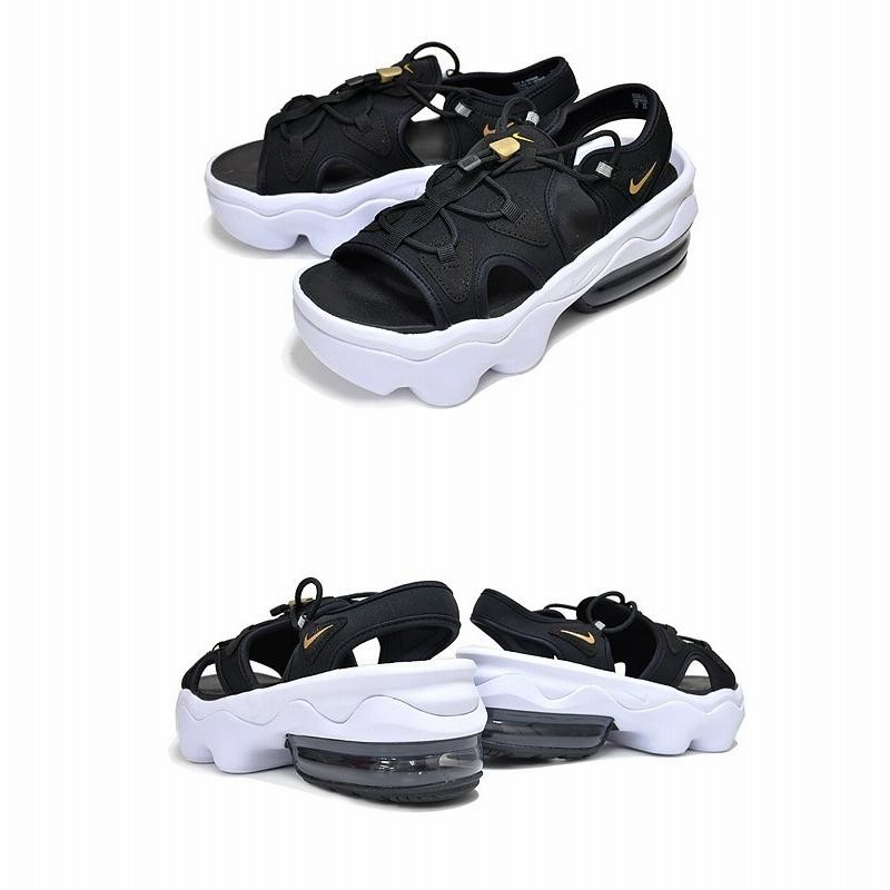 NIKE WMNS AIR MAX KOKO SANDAL black/metallic gold-anthracite NIKE WMNS AIR MAX KOKO SANDAL black/metallic gold-anthracite