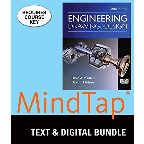 Engineering Drawing  Design   Mindtap Drafting, 2-Term Access