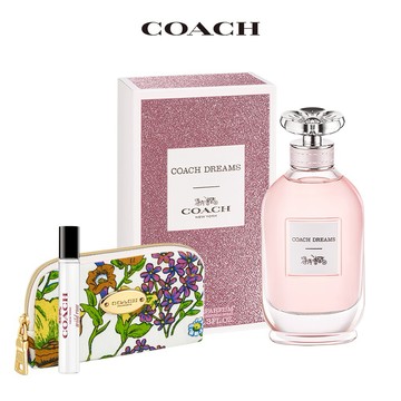 限時加碼贈針管【COACH】逐夢女性淡香精90ml(贈隨機香水筆7.5ml.附紙袋)