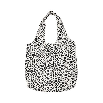 奶油豹紋提袋 / Cream Leopard Bag