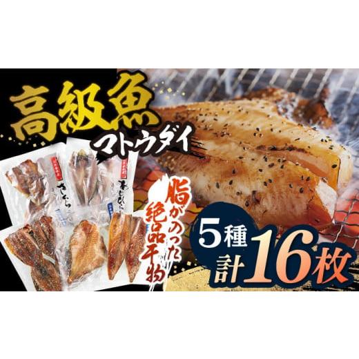 ふるさと納税 長崎県 平戸市 平戸 干物 5種セット 計16枚 平戸市 ／ 井吉水産 [KAA074]