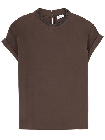 brunello cucinelli cotton jersey t-shirt