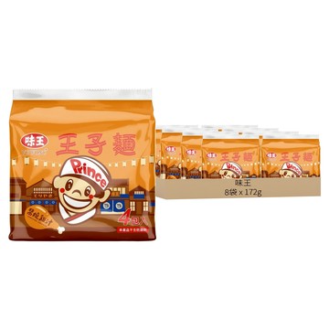 味王 王子麵 醬燒雞汁口味  172g  8袋