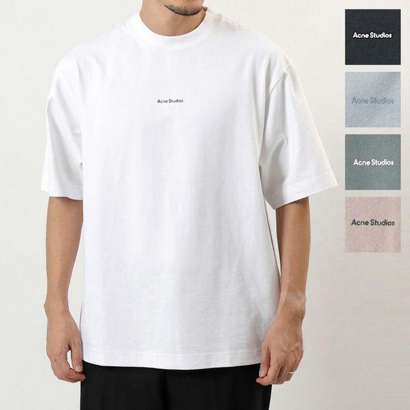 Acne Studios アクネストゥディオズ Tシャツ BL0278 FN-MN-TSHI000353 EXTORR STAMP T-SHIRTS  メンズ ロゴプリント クルーネック 半袖 ちびロゴ カラー5色 | LINEブランドカタログ