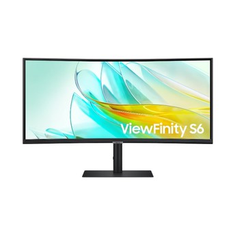 SAMSUNG 三星 ViewFinity S6 Ultra WQHD 34吋 曲面顯示器(S34C652UAC)