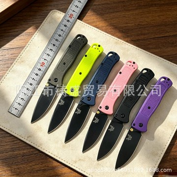 【热销】熱銷BM蝴蝶535摺疊刀 便攜口袋刀高硬度露營戶外小刀鋒利隨身