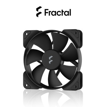 【Fractal Design】Aspect 12公分 PWM散熱風扇-黑