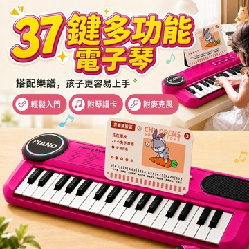 台灣出貨🧸仿真鋼琴 兒童電子琴玩具 兒童多功能電子琴  兒童玩具 小鋼琴 兒童鋼琴 兒童樂器練習 鋼琴玩具 兒童樂器