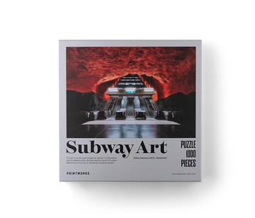 Printworks Puzzle - Subway Art Fire 拼圖1000塊 (70x50 cm)