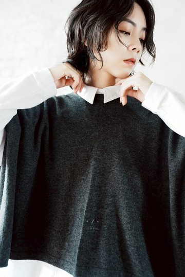 延伸時裝套頭披肩背心