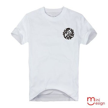 Minidesign-云浪潮流圖騰設計短T 五色