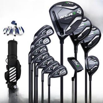 PGM 高爾夫球桿 男士左手套桿 全套12支 鈦金1號木 高反彈 職業級