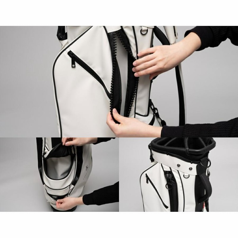 Lahella golf ラヘラゴルフ 限定生産 ビッグジッパーキャディ