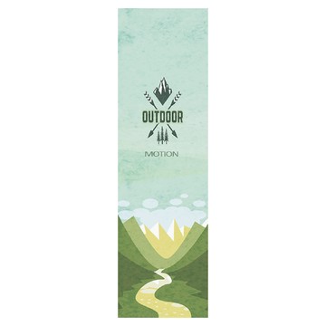 OTOBAI 歐都麥 涼感巾 運動浴巾 大毛巾  輕薄款 川流不息  1條  川流不息 輕薄款