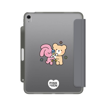 11 吋 iPad Air (M2) iPad Case 極致灰 - Pink & Ven - Hug Together