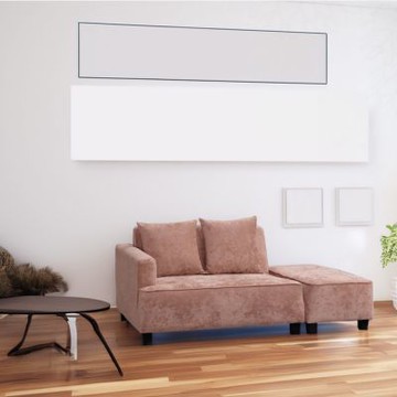 文創集 喬夫耐磨貓抓布小L型沙發組合(二人座＋長椅凳＋左＆右二向可選)-167xx170x85cm免組