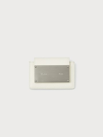 ACCORDION WALLET IN WHITE
