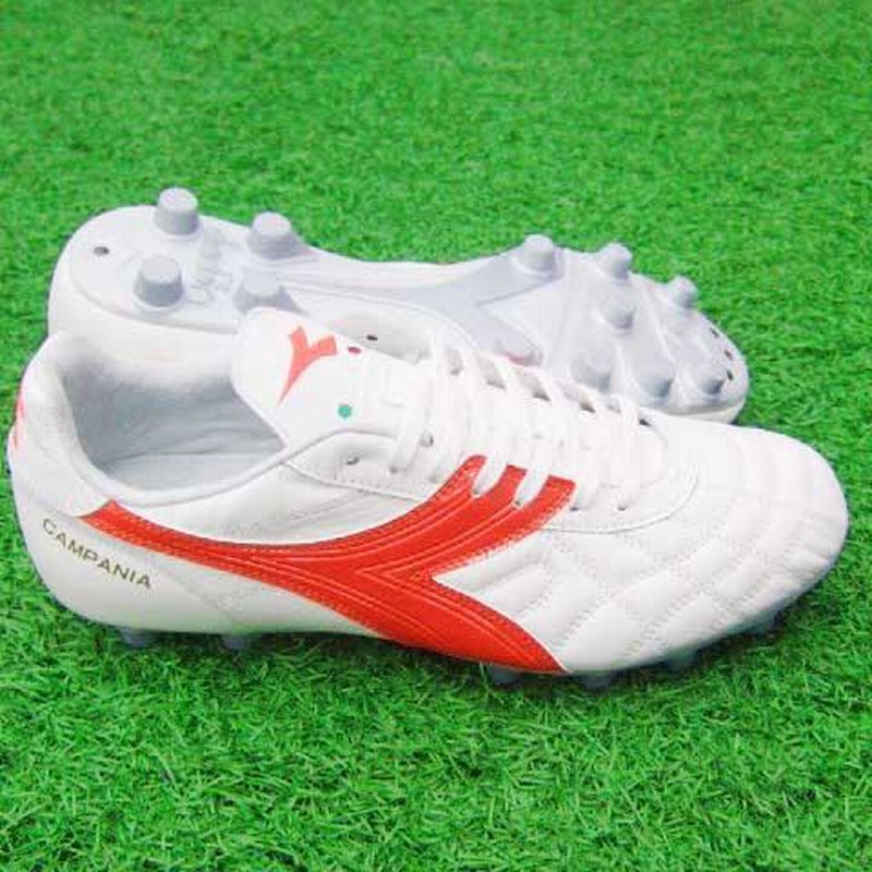 カンパーニャMD PU ホワイト×オレンジ 【diadora|ディアドラ】サッカー 