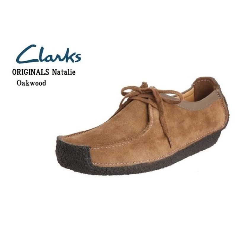 Clarks クラークス ワラビー 悲惨 ナタリー スエード BE 23.5