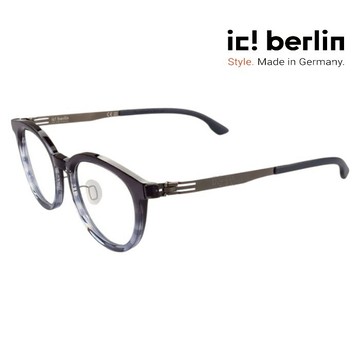 【ic! berlin】KIMIKO Deep Ocean 德國薄鋼鏡框/眼鏡 公司貨 台南時代眼鏡 蔡司優視力專家