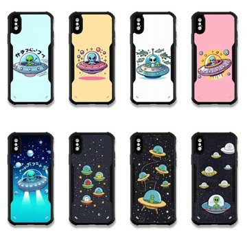 iPhone 17 Pro 殼 TRON iPhone X/XS 飛碟外星人 四角防摔 機甲殼 軟硬殼 手機殼