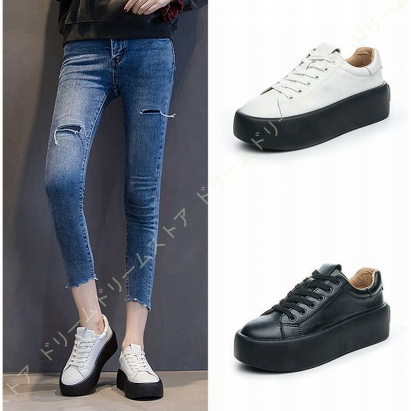 スニーカー レディース ランニングシューズ ウォーキングシューズ 軽量 プラットフォーム 春夏秋冬 厚底シューズ インヒールスニーカー スリッポン 通販 Lineポイント最大0 5 Get Lineショッピング