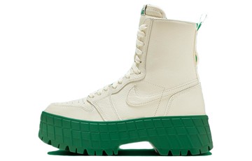 JORDAN 1 HIGH BROOKLYN COCONUT MILK PINE GREEN WOMENS
