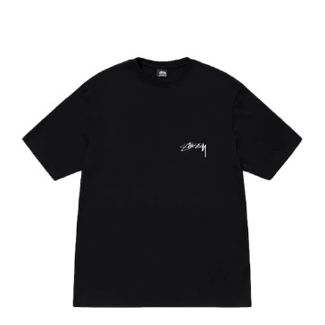 STUSSY 24SS GRID TEE BLACK