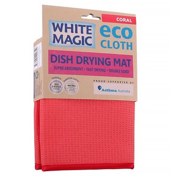 White Magic 餐具蔬果吸水墊 珊瑚紅  45 x 40cm  1個