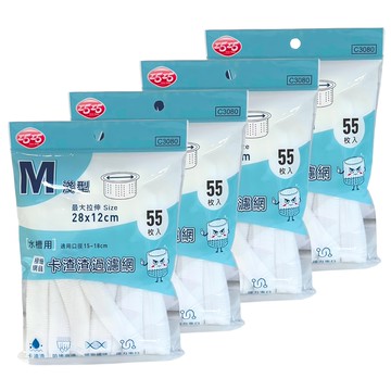 巧巧 卡渣渣過濾網 M  4包  55個