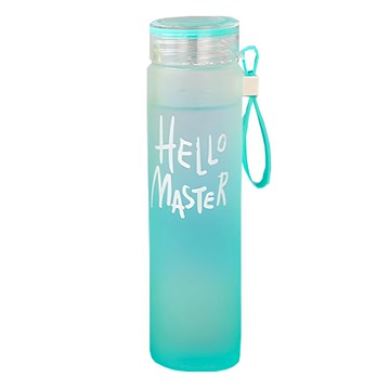 七彩杯 Hello Master 水瓶  綠色  480ml  1個