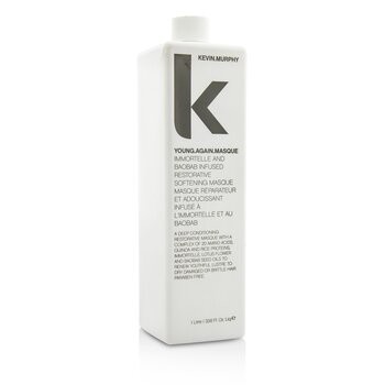 Kevin.Murphy 凱文墨菲 返老還童髮膜 Young.Again.Masque (蠟菊及猴麵包樹修復髮膜 - 乾燥受損髮質) 1000ml/33.8oz-髮膜