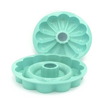 Dr. Cook 矽膠雙層奶油圓蛋糕烘焙模 26cm - 薄荷綠