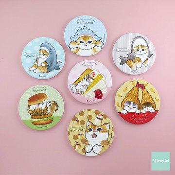 Mofusand貓福珊迪-陶瓷吸水杯墊