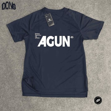 AGUN夏季新款速幹短袖投籃服T恤寬鬆運動美式籃球訓練服透氣上衣男士運動透氣上衣 男士運動寬鬆大尺碼T恤 男士透氣簡約訓